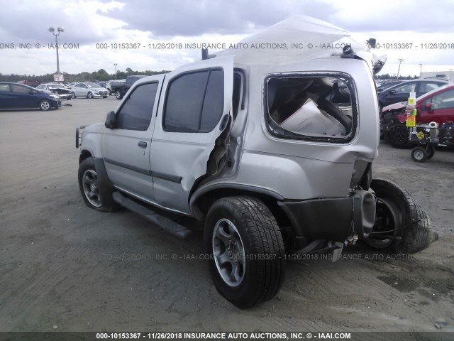 5N1ED28T34C649196 - 2004 NISSAN XTERRA XE/SE SILVER photo 3