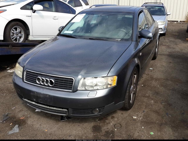 WAUJC68EX3A157464 - 2003 AUDI A4 1.8 TURBO GRAY photo 2