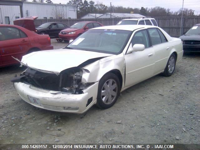 1G6KF57953U271029 - 2003 CADILLAC DEVILLE DTS WHITE photo 2