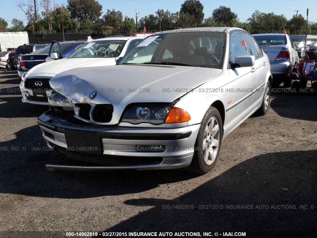 WBAAM3331XFP59714 - 1999 BMW 323I AUTOMATIC SILVER photo 2