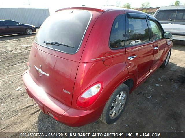 3A8FY58B38T122039 - 2008 CHRYSLER PT CRUISER TOURING RED photo 4