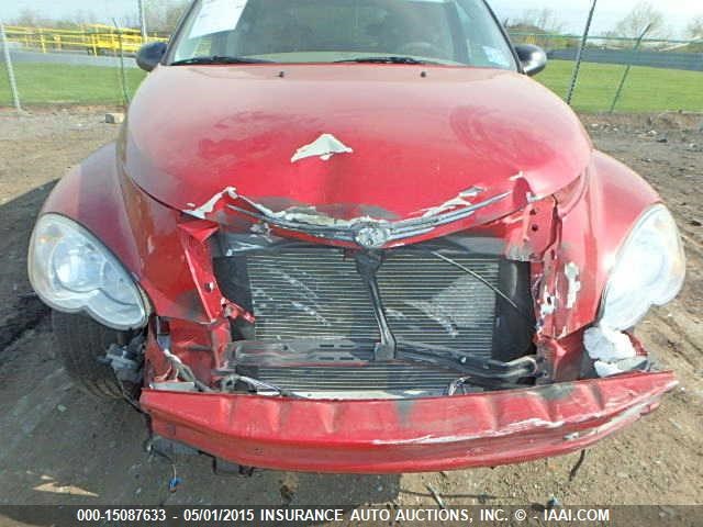 3A8FY58B38T122039 - 2008 CHRYSLER PT CRUISER TOURING RED photo 6