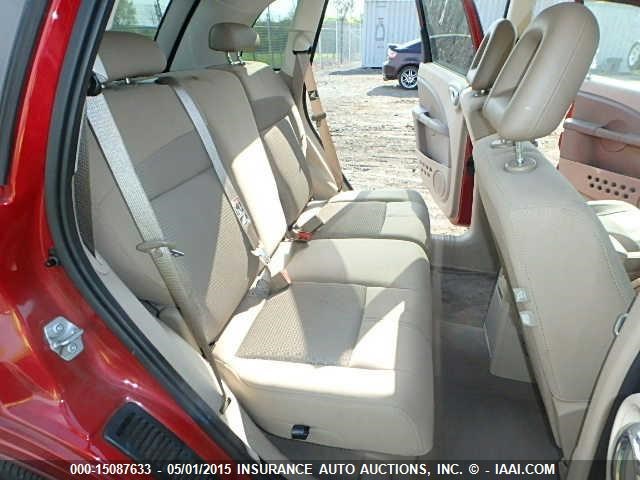 3A8FY58B38T122039 - 2008 CHRYSLER PT CRUISER TOURING RED photo 8