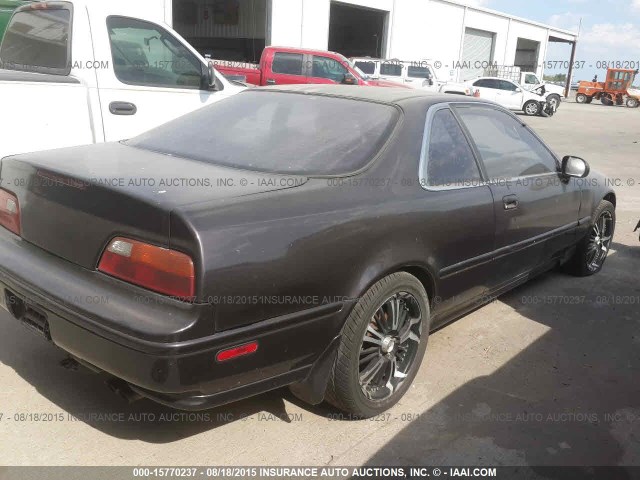 JH4KA826XMC008390 - 1991 ACURA LEGEND L BLACK photo 4