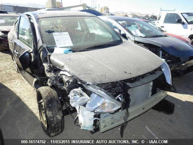 3N1CN7APXFL862322 - 2015 NISSAN VERSA S/S PLUS/SV/SL GRAY photo 1