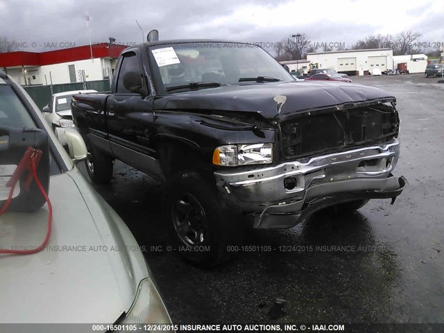 3B7KF2668XM597176 - 1999 DODGE RAM TRUCK RAM 2500 BLACK photo 1