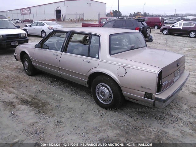 1G3CW54C7L4326727 - 1990 OLDSMOBILE 98 REGENCY BROUGHAM TAN photo 3