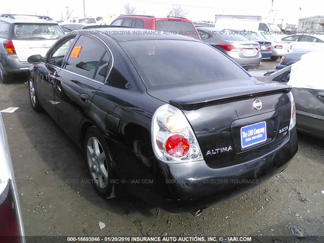 1N4BL11E53C166412 - 2003 NISSAN ALTIMA SE BLACK photo 3