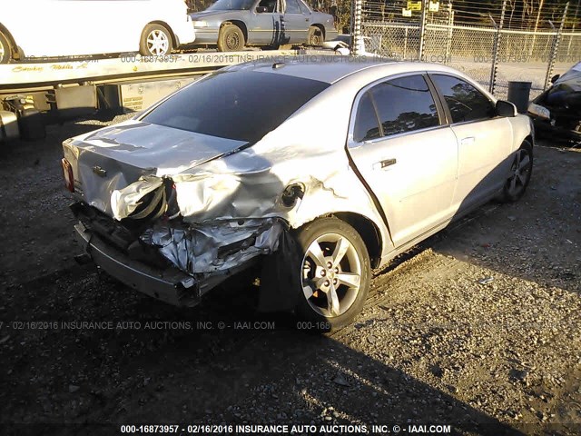 1G1ZJ57B19F213681 - 2009 CHEVROLET MALIBU SILVER photo 4