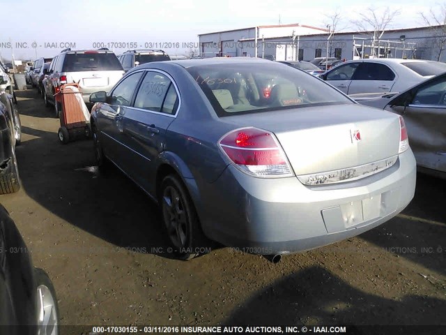 1G8ZS57B88F216557 - 2008 SATURN AURA XE Light Blue photo 3