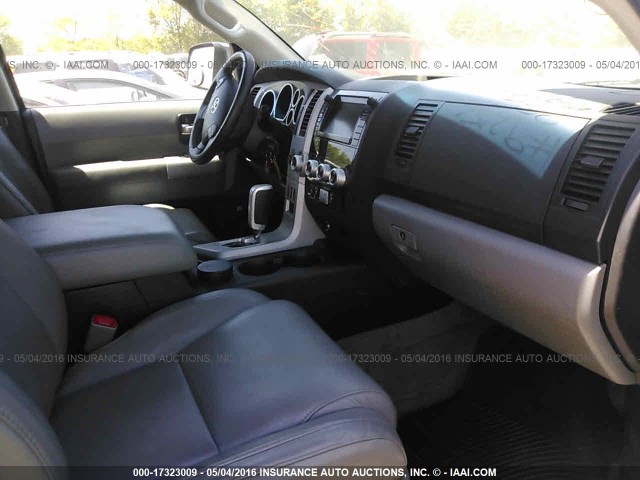 5TDBY68A88S004873 - 2008 TOYOTA SEQUOIA LIMITED SILVER photo 5