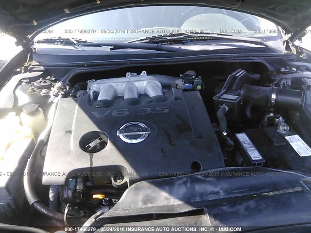 1N4BL11E82C140871 - 2002 NISSAN ALTIMA SE BLACK photo 10