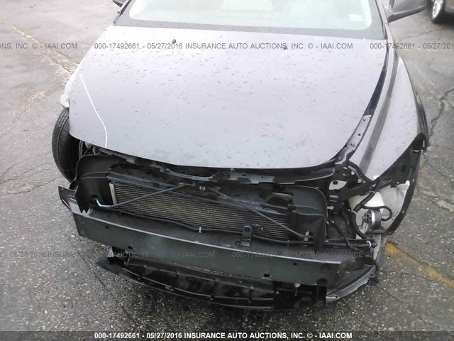 1G1ZC5E16BF219521 - 2011 CHEVROLET MALIBU 1LT 灰色 照片 10