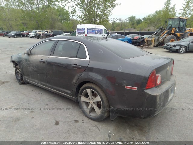 1G1ZC5E16BF219521 - 2011 CHEVROLET MALIBU 1LT 灰色 照片 3