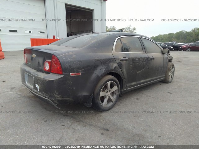 1G1ZC5E16BF219521 - 2011 CHEVROLET MALIBU 1LT 灰色 照片 4