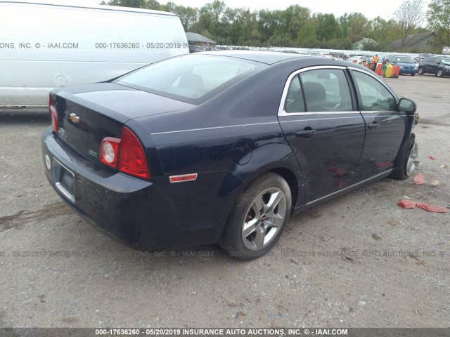 1G1ZC5E04AF299407 - 2010 CHEVROLET MALIBU 1LT 深蓝色 照片 4