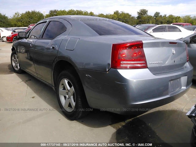 2B3KA43R97H675487 - 2007 DODGE CHARGER SE/SXT SILVER photo 3