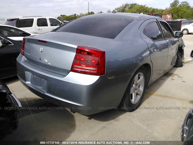 2B3KA43R97H675487 - 2007 DODGE CHARGER SE/SXT SILVER photo 4