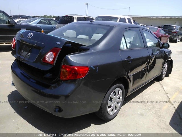 1NXBU4EE4AZ282772 - 2010 TOYOTA COROLLA S/LE/XLE GRAY photo 4