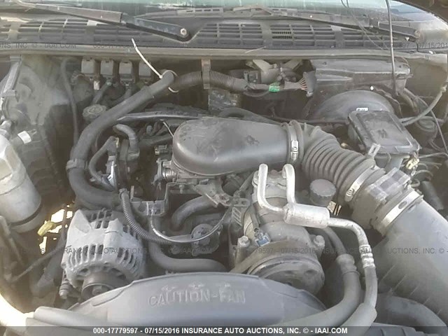 1GTDT14XXVK505576 - 1997 GMC SONOMA BLACK photo 10