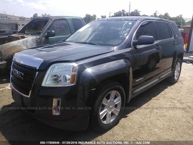 2GKFLREK1D6276947 - 2013 GMC TERRAIN SLE GRAY photo 2