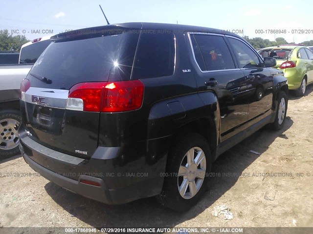 2GKFLREK1D6276947 - 2013 GMC TERRAIN SLE GRAY photo 4