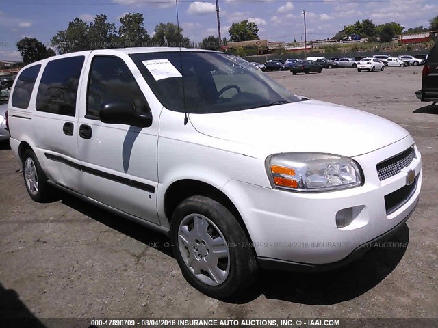 1GNDV23W78D108433 - 2008 CHEVROLET UPLANDER LS WHITE photo 1