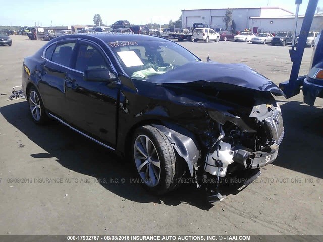 1LNHM94R59G602364 - 2009 LINCOLN MKS BLACK photo 1