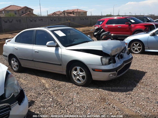 KMHDN45D33U561758 - 2003 HYUNDAI ELANTRA GLS/GT SILVER photo 1