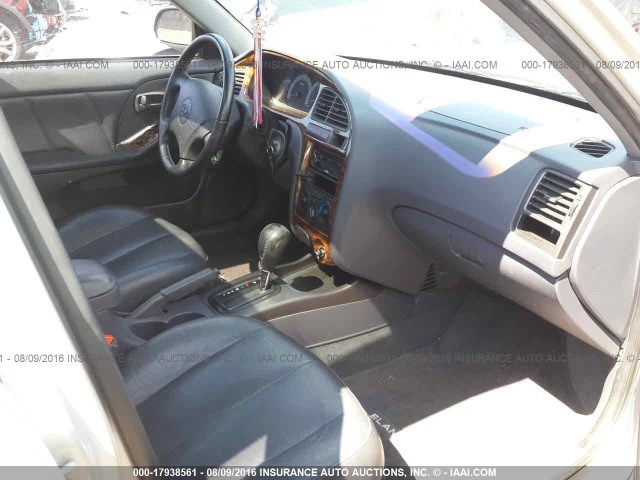 KMHDN45D33U561758 - 2003 HYUNDAI ELANTRA GLS/GT SILVER photo 5