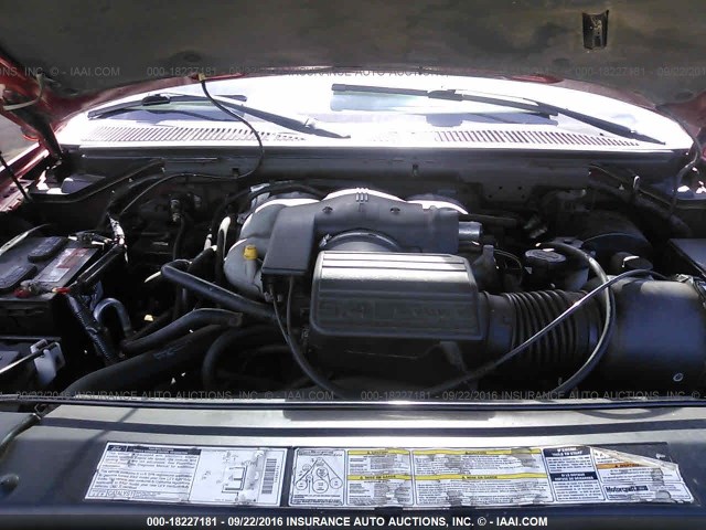 5LMEU27R32LJ02770 - 2002 LINCOLN NAVIGATOR RED photo 10