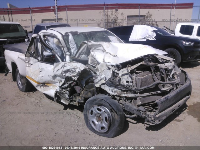 5TFNX4CN4EX033257 - 2014 TOYOTA TACOMA WHITE photo 6