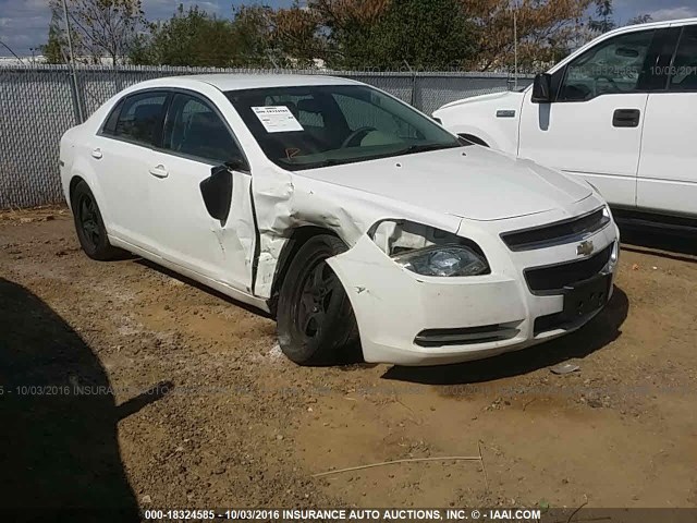 1G1ZG57B89F242688 - 2009 CHEVROLET MALIBU LS 白色 照片 1