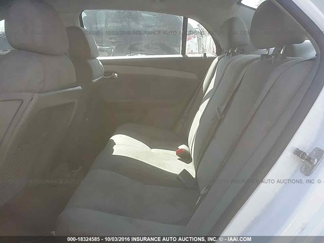 1G1ZG57B89F242688 - 2009 CHEVROLET MALIBU LS 白色 照片 8