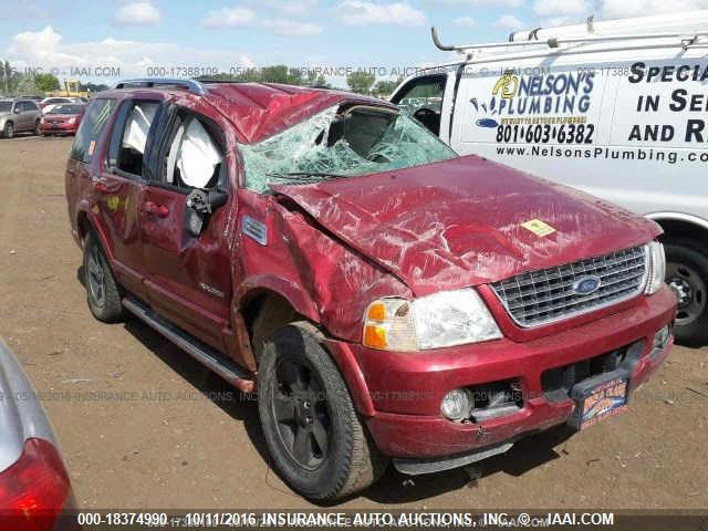 1FMDU75K54ZA94155 - 2004 FORD EXPLORER LIMITED RED photo 1