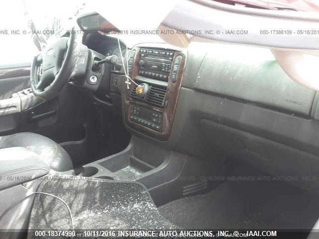 1FMDU75K54ZA94155 - 2004 FORD EXPLORER LIMITED RED photo 4