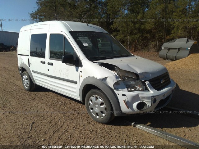 NM0LS6BN0DT157418 - 2013 FORD TRANSIT CONNECT XLT WHITE photo 1