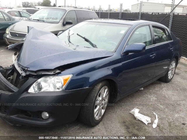 4T1BK36B08U268043 - 2008 TOYOTA AVALON XL/XLS/TOURING/LIMITED BLUE photo 2