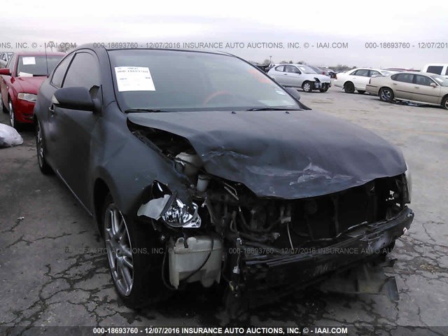 JTKDE177X60121437 - 2006 TOYOTA SCION TC შავი ფოტო 1