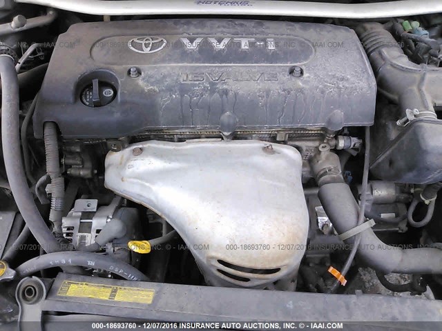 JTKDE177X60121437 - 2006 TOYOTA SCION TC შავი ფოტო 10