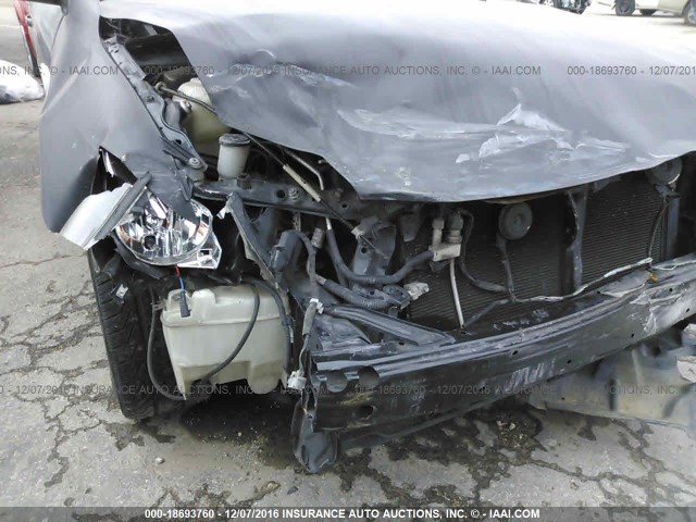 JTKDE177X60121437 - 2006 TOYOTA SCION TC შავი ფოტო 6