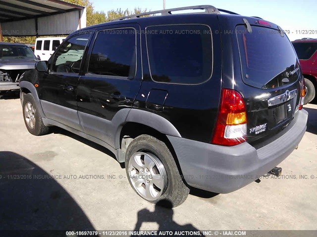 4F2YU07131KM01702 - 2001 MAZDA TRIBUTE DX 黑色 照片 3