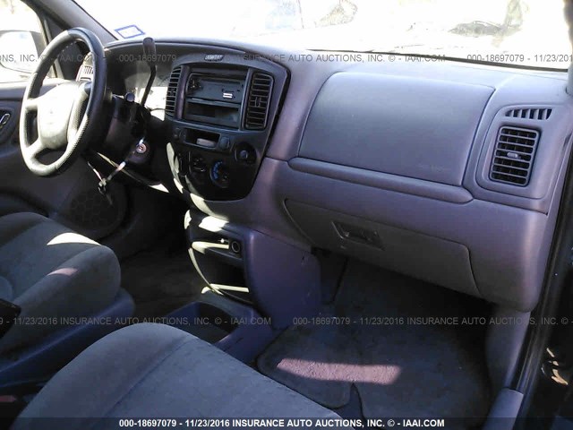 4F2YU07131KM01702 - 2001 MAZDA TRIBUTE DX 黑色 照片 5