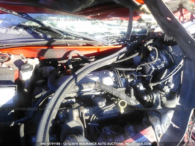 2G1WF55EX59349294 - 2005 CHEVROLET IMPALA RED photo 10