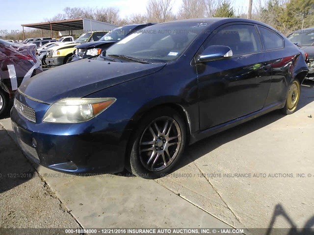 JTKDE177050056709 - 2005 TOYOTA SCION TC ლურჯი ფოტო 2