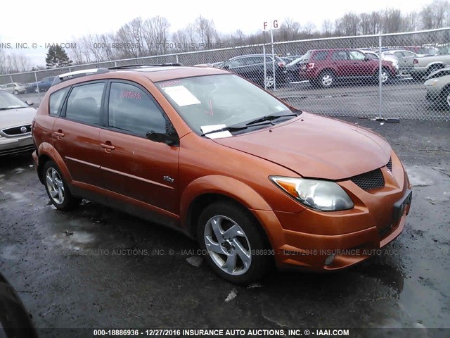 5Y2SL62844Z471284 - 2004 PONTIAC VIBE ORANGE photo 1