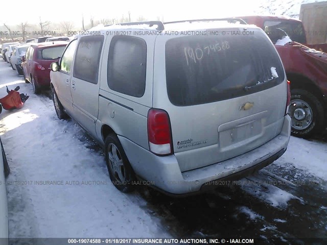 1GNDV33L96D218800 - 2006 CHEVROLET UPLANDER LT SILVER photo 3