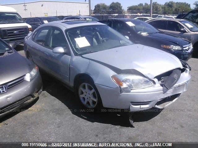 1FAFP56U37A192327 - 2007 FORD TAURUS SEL SILVER photo 1