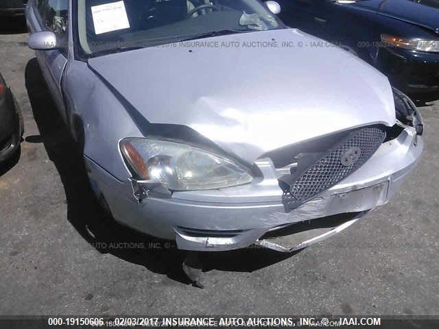 1FAFP56U37A192327 - 2007 FORD TAURUS SEL SILVER photo 6