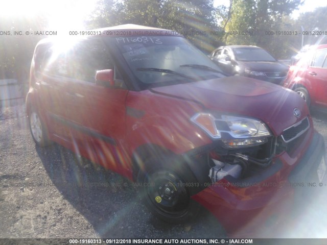 KNDJT2A20B7287194 - 2011 KIA SOUL +/!/SPORT RED photo 1